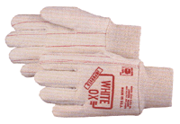 White OX Cotton/Canvas - Domestic Gloves